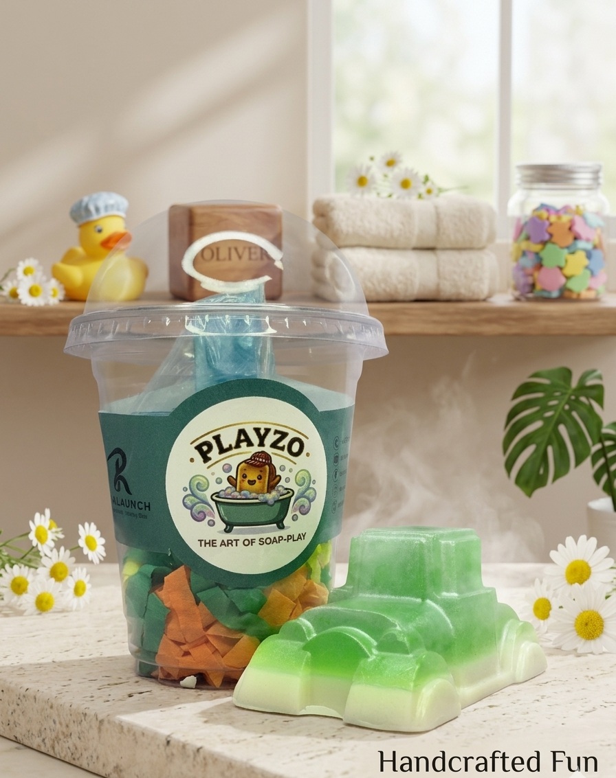 PLAYZO SOAP (CAR SHAPE)